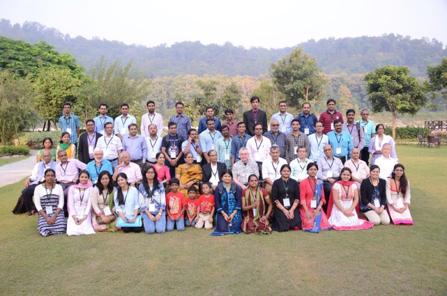 With eminent scientists during CM3 conference 2016