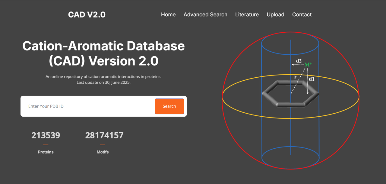 CAD 2.0 database screenshot